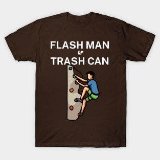 Flash man or trash can T-Shirt